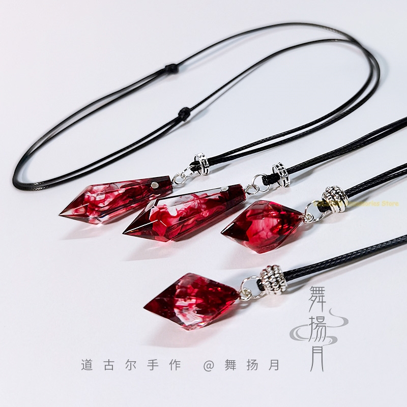 Anime Pendant Necklace - Anime Epoxy Halskette Der Husky und