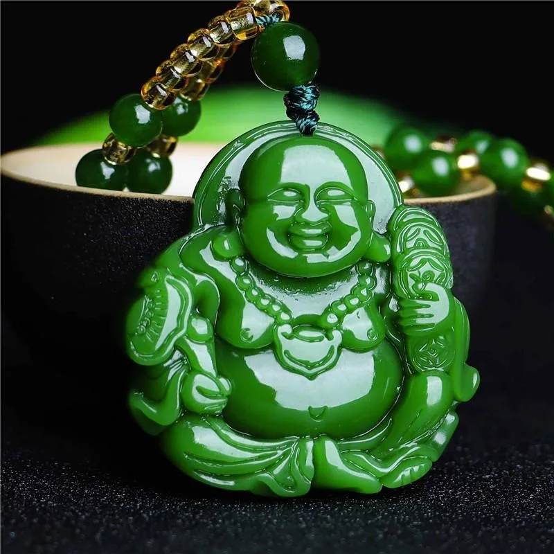 Chinesische Grüne Jade Maitrey – Necklaces Bewertung und Preis