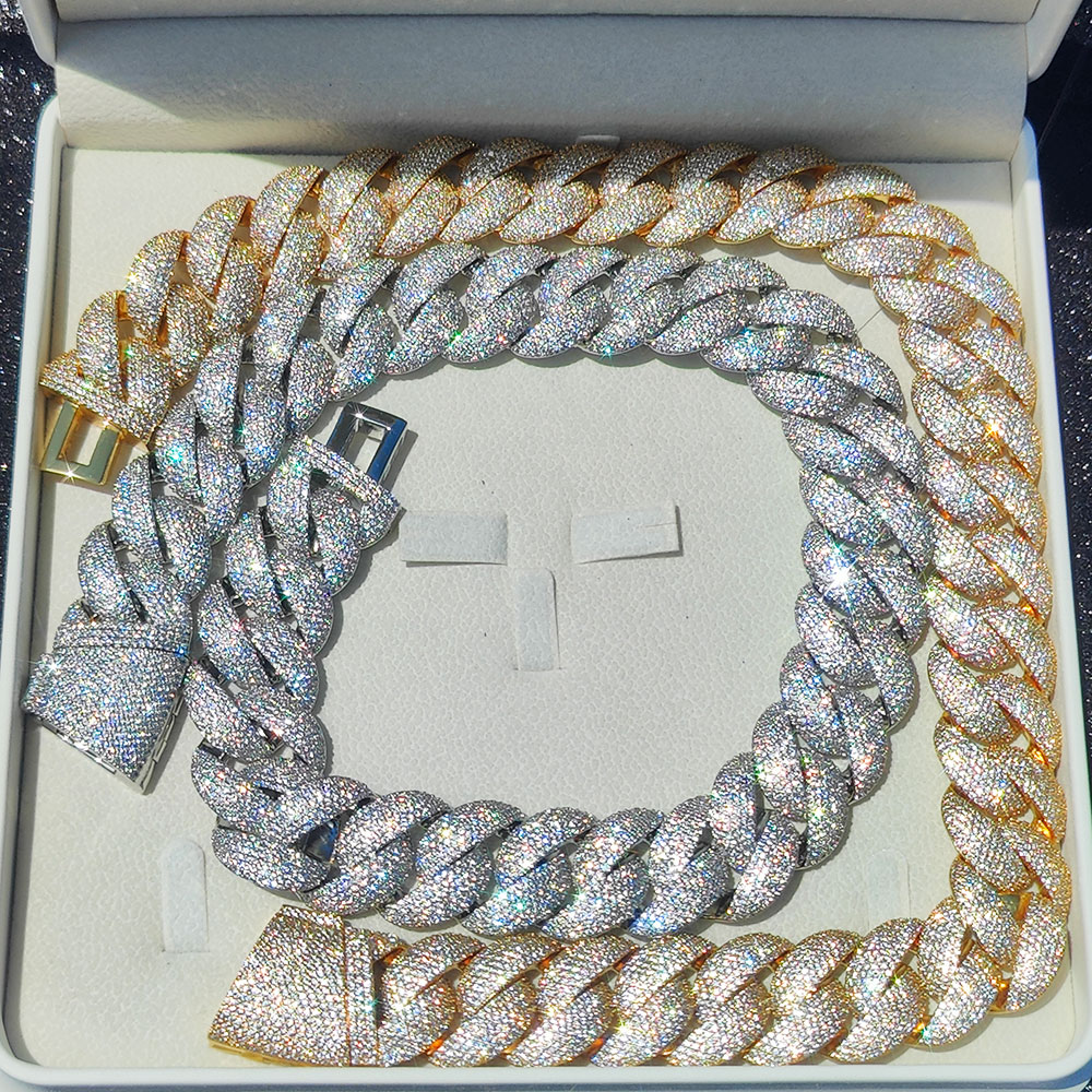 Luxuriöse 24MM 6-reihige Clust – Cuban Link Chain 12Mm Bewertung und Preis