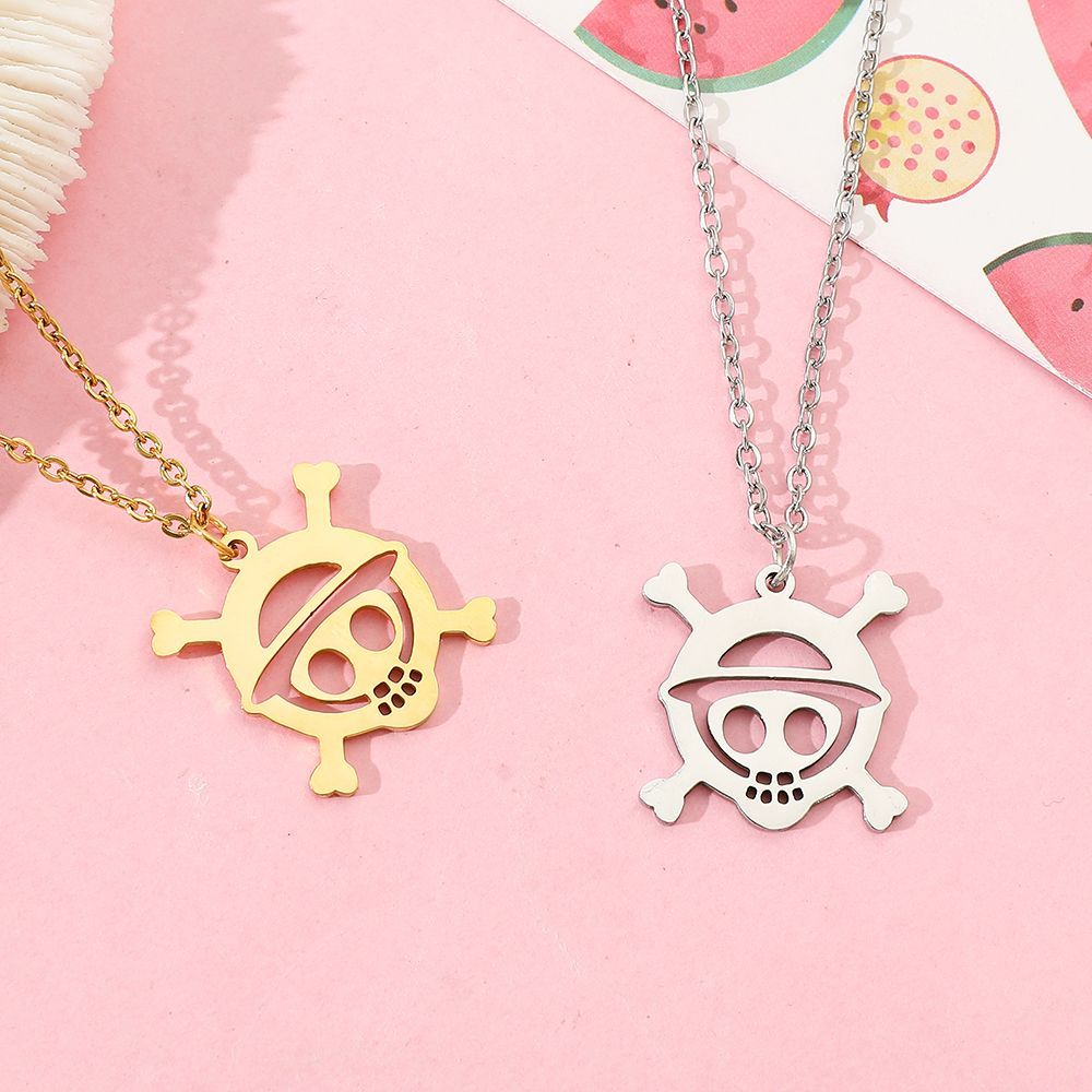 Anime Totenkopf Legierung Hohl – Anime Pendant Necklace Bewertung und Preis