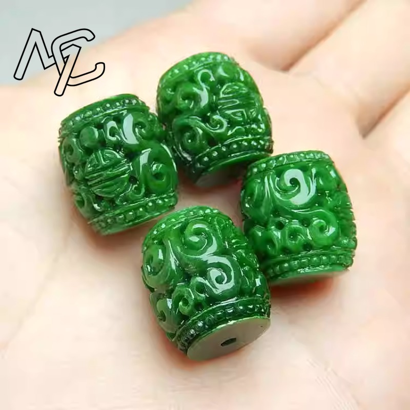 5 Stück natürliche grüne Jade- – Bracelets Bewertung und Preis