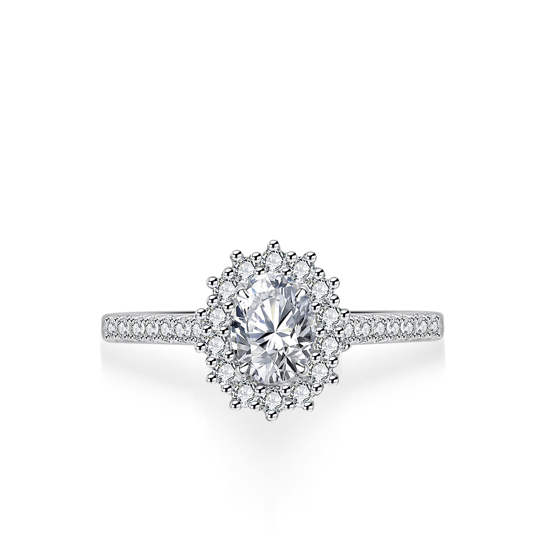 Alien-Moissanit-Ring für Damen – Moissanite Engagement Ring 1 Carat Bewertung und Preis