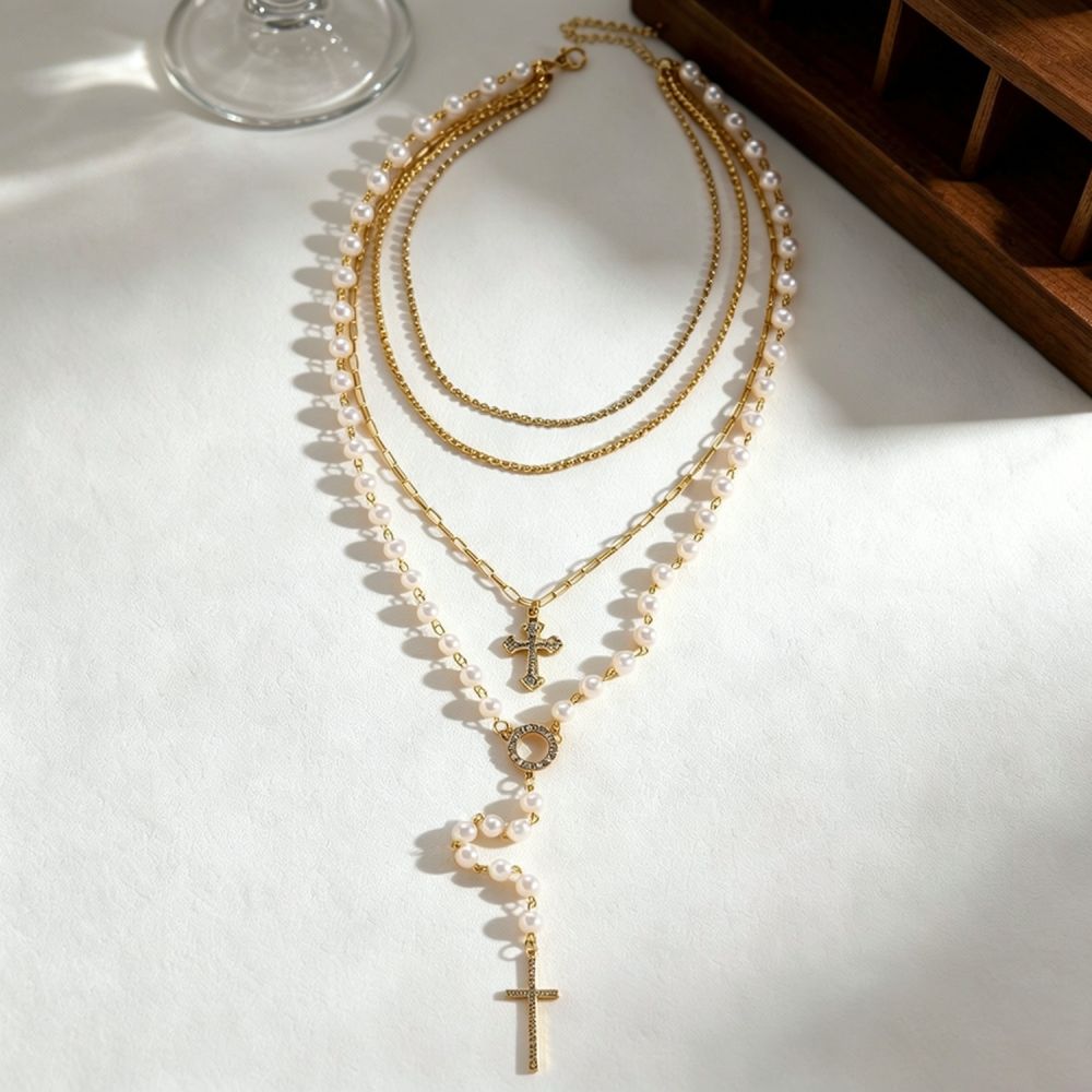 Elegante, mehrlagige Halskette – Layered Pendant Necklace Aesthetic Bewertung und Preis