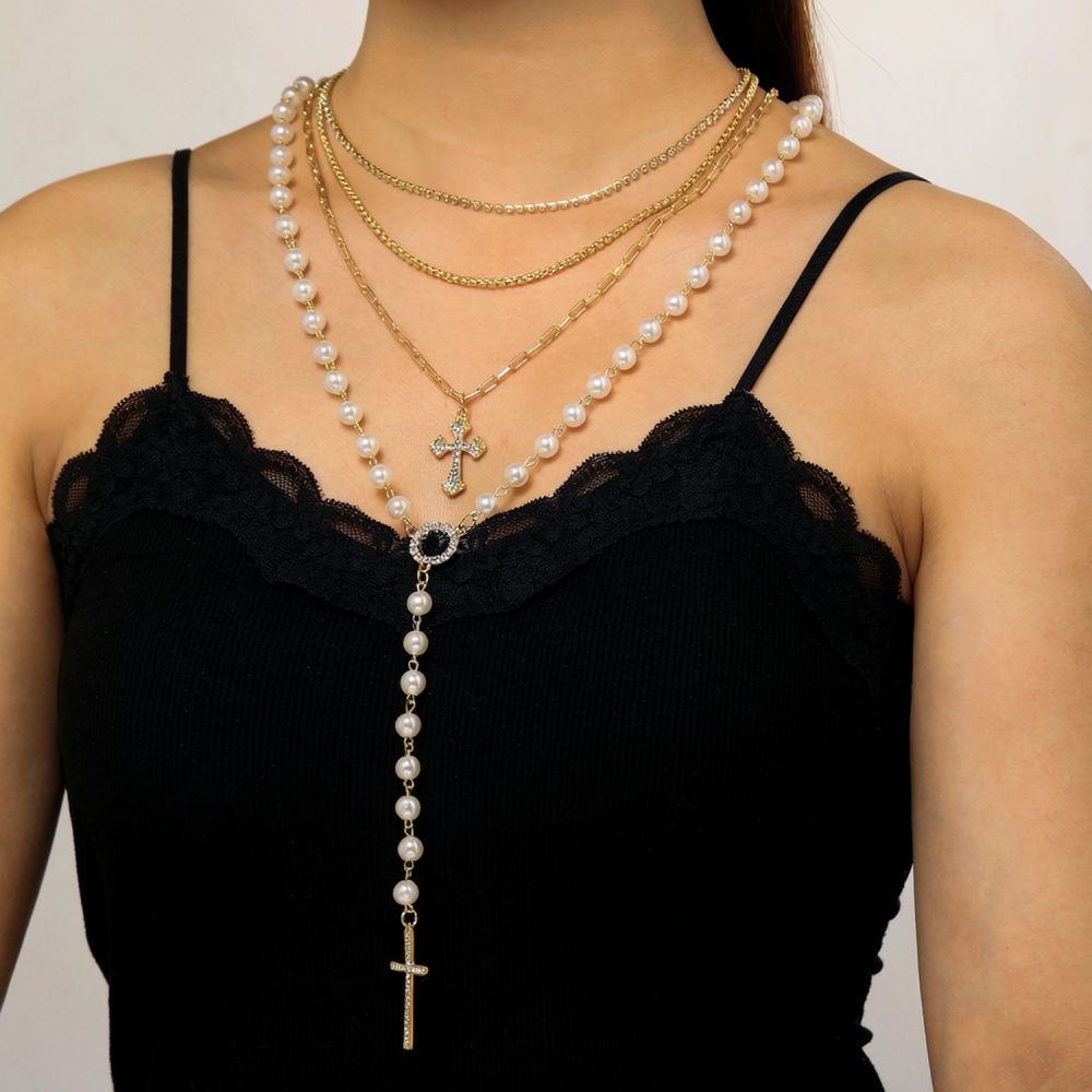 Elegante, mehrlagige Halskette – Layered Pendant Necklace Aesthetic Bewertung und Preis