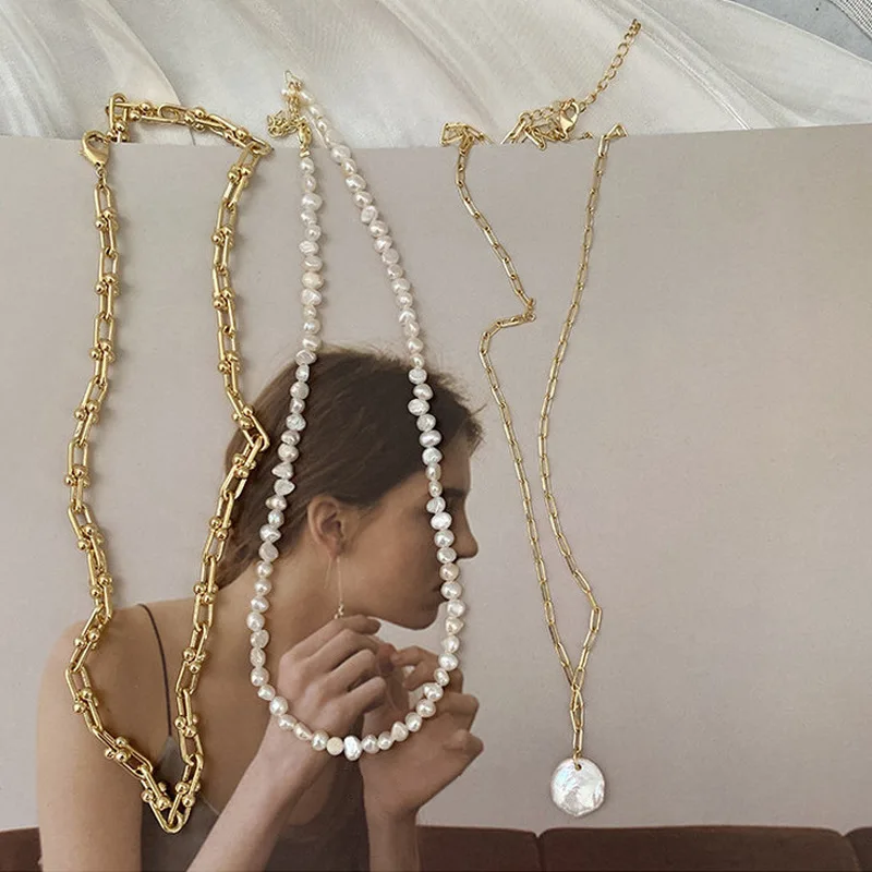 Französische Retro-Gliederkett – Pearl Choker Necklace Vintage Bewertung und Preis