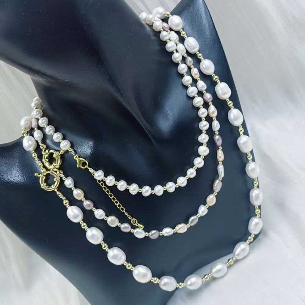 Für Muttertag Schmuckgeschenk  – Pearl Choker Necklace Vintage Bewertung und Preis