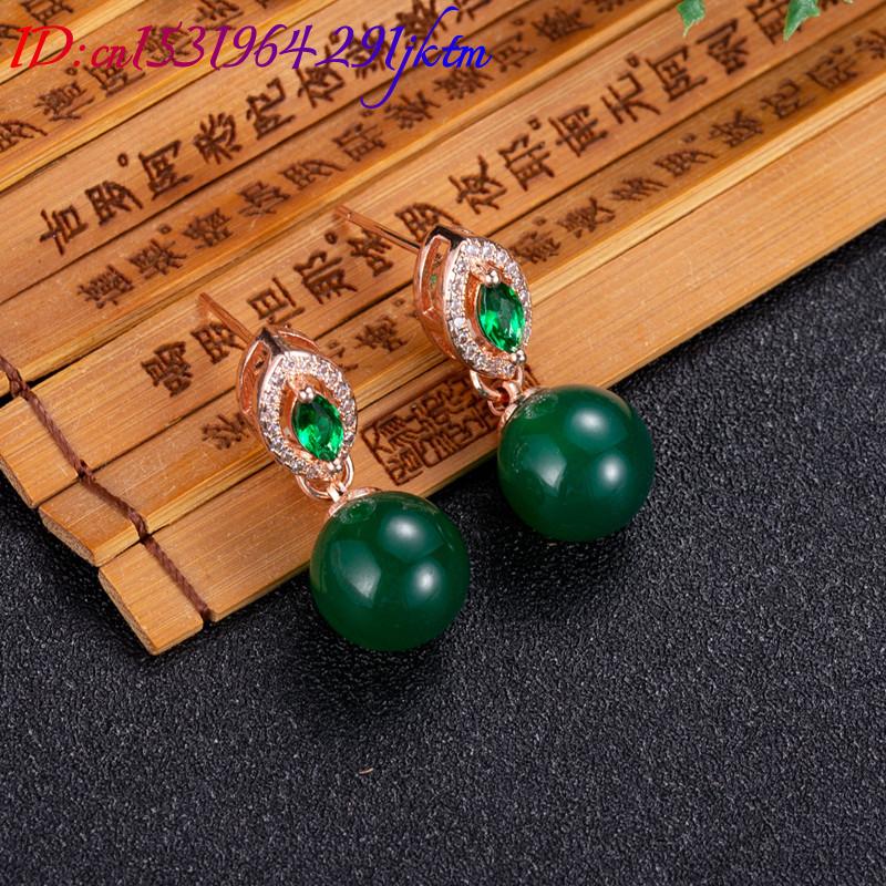 Natürliche Jade Perlen Ohrring – Earrings Bewertung und Preis