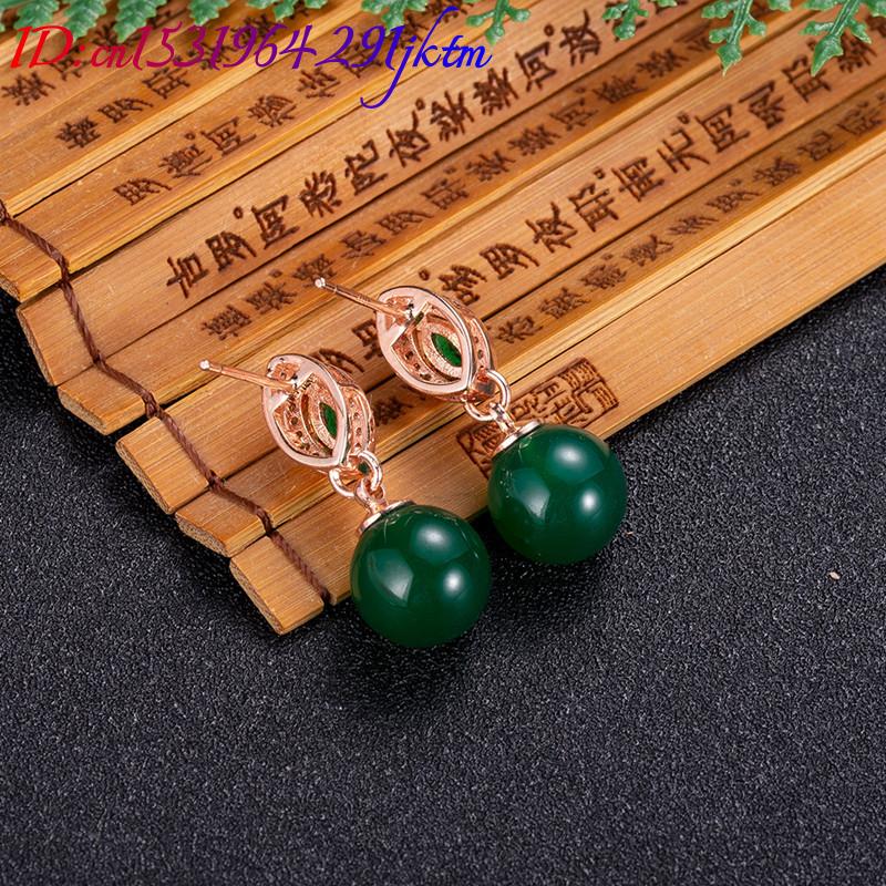 Natürliche Jade Perlen Ohrring – Earrings Bewertung und Preis
